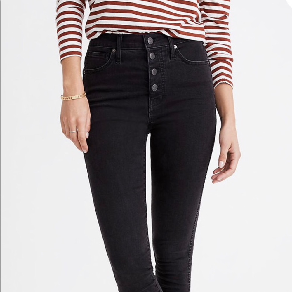 NWT Madewell 10” High-Rise Skinny Jeans